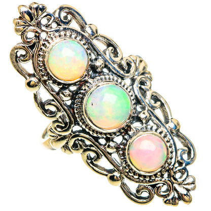 Ethiopian Opal Rings handcrafted by Ana Silver Co - RING83764