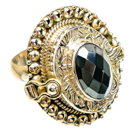 Hematite Rings handcrafted by Ana Silver Co - RING83765
