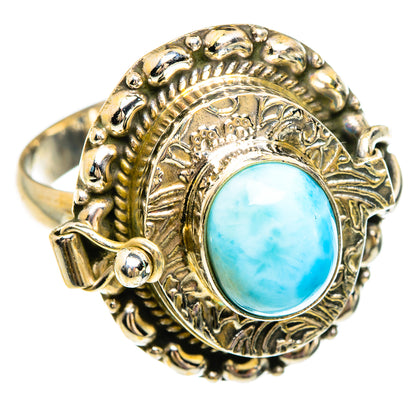 Larimar Rings handcrafted by Ana Silver Co - RING83766