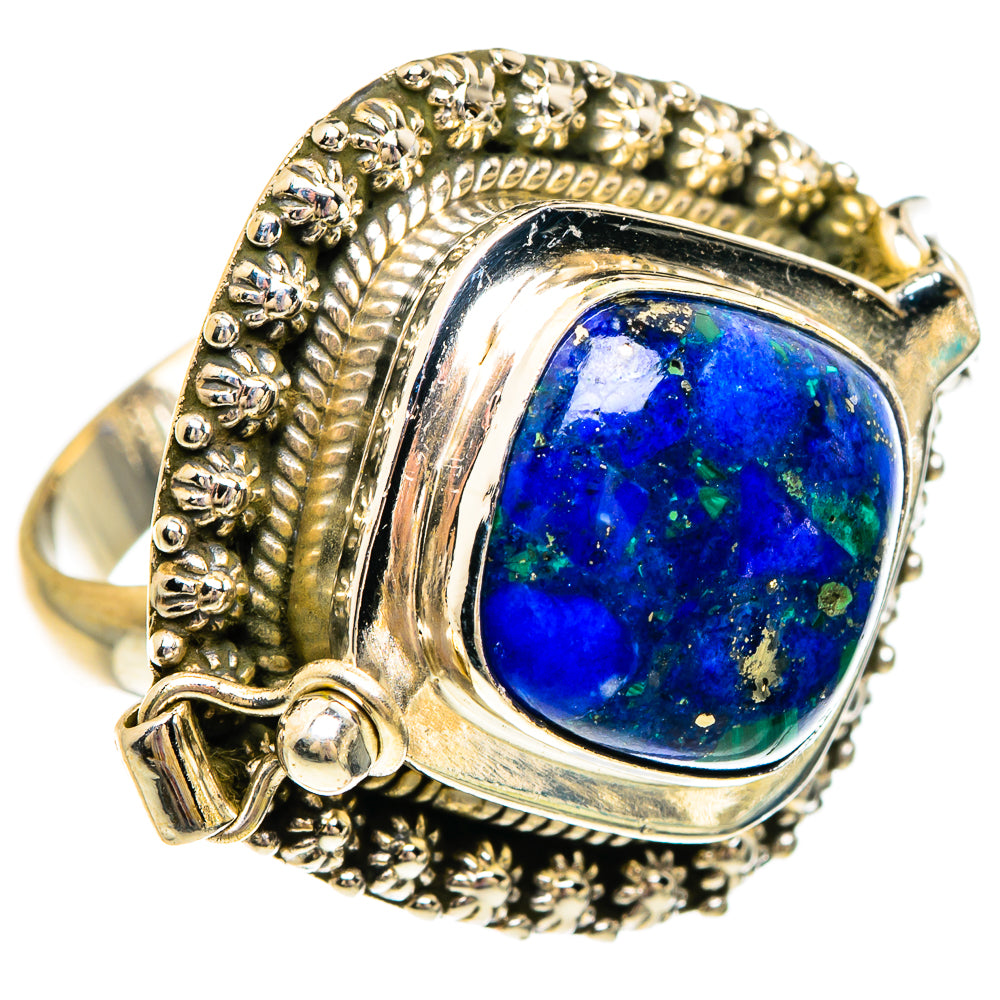 Azurite Rings handcrafted by Ana Silver Co - RING83794