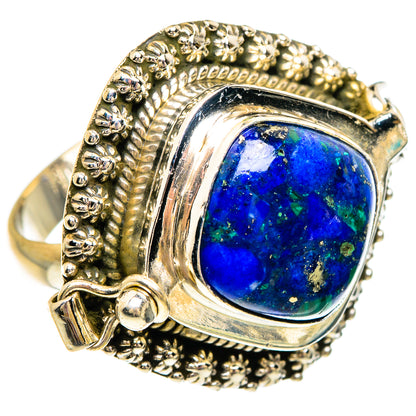 Azurite Rings handcrafted by Ana Silver Co - RING83794