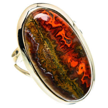 Moroccan Agate Rings handcrafted by Ana Silver Co - RING83812