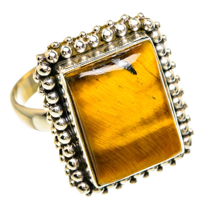 Tiger Eye Rings handcrafted by Ana Silver Co - RING83813