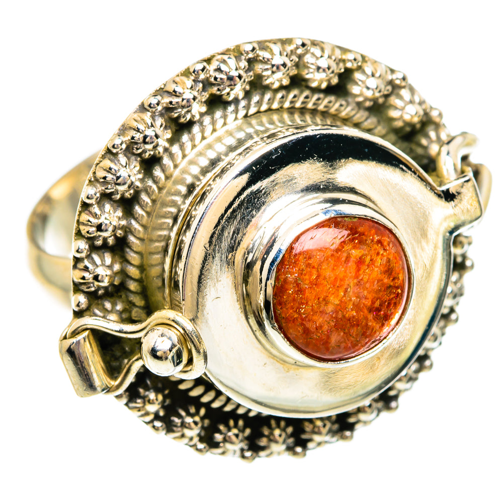 Sunstone Rings handcrafted by Ana Silver Co - RING83815