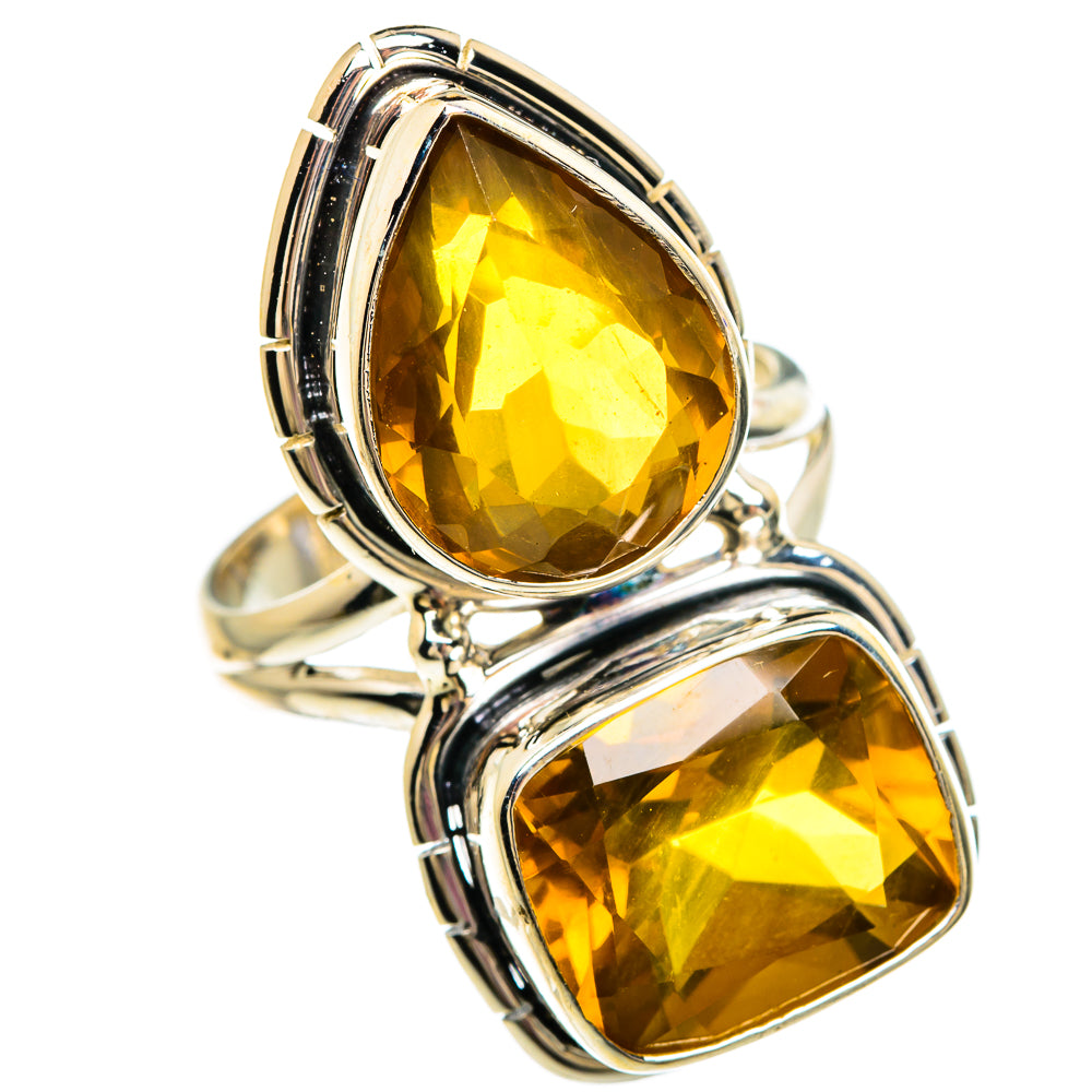 Mandarin Citrine Rings handcrafted by Ana Silver Co - RING83817