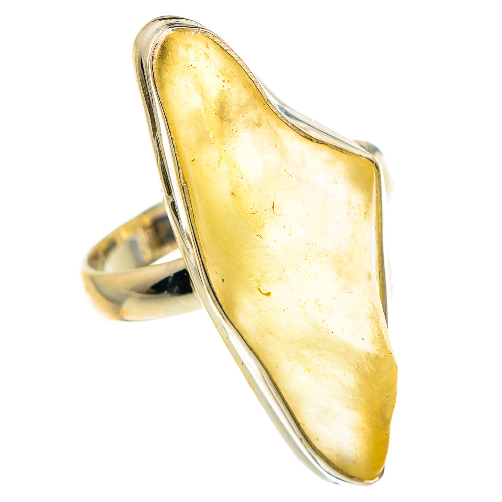 Libyan Glass Rings handcrafted by Ana Silver Co - RING83818