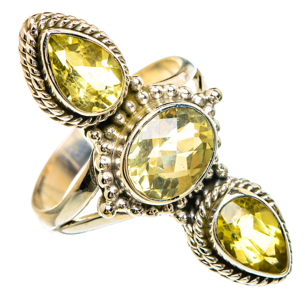 Citrine Rings handcrafted by Ana Silver Co - RING83830