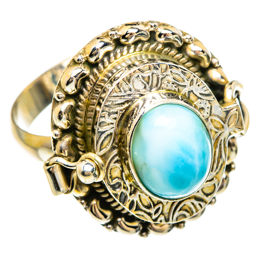 Larimar Rings handcrafted by Ana Silver Co - RING83835