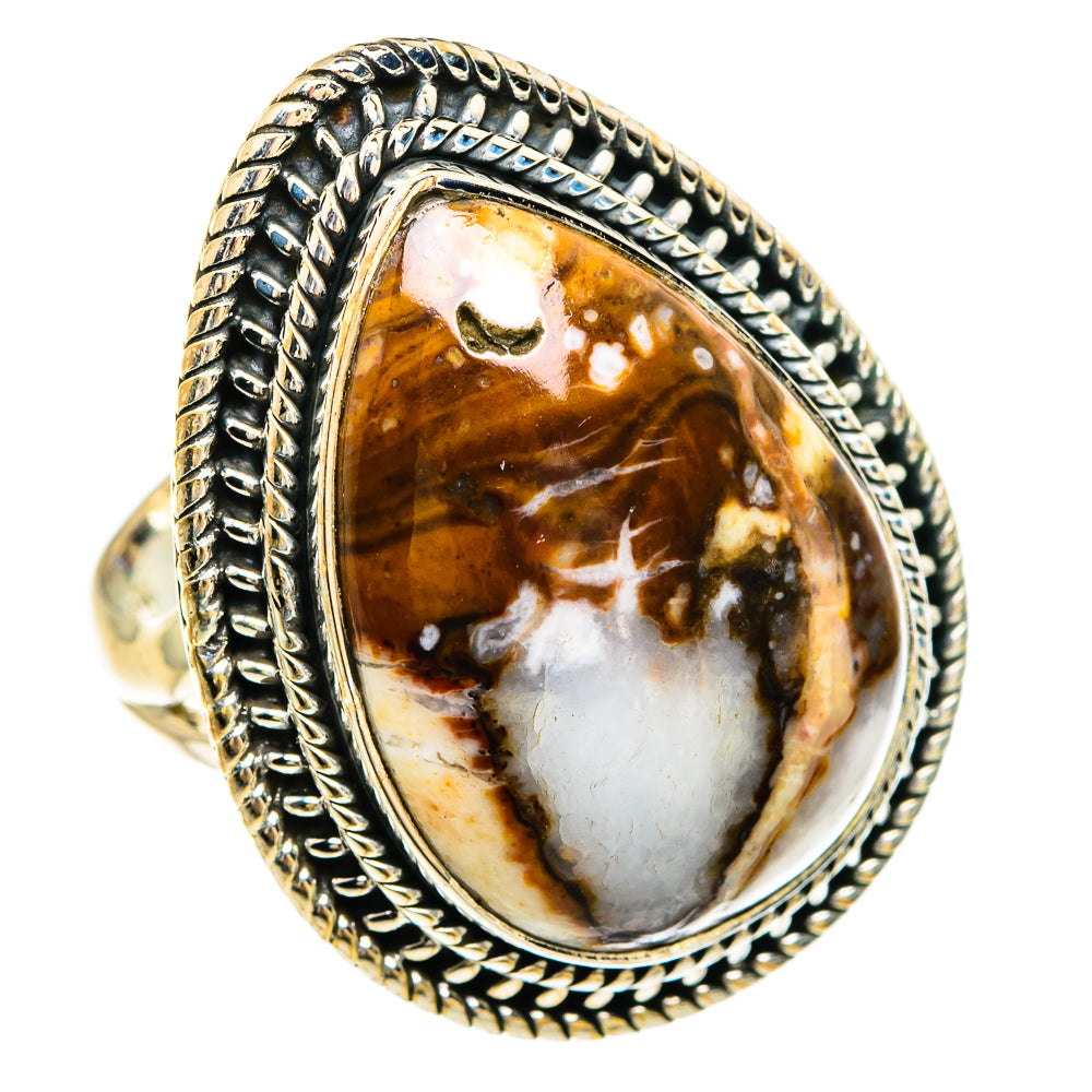 Red Jasper Rings handcrafted by Ana Silver Co - RING83846