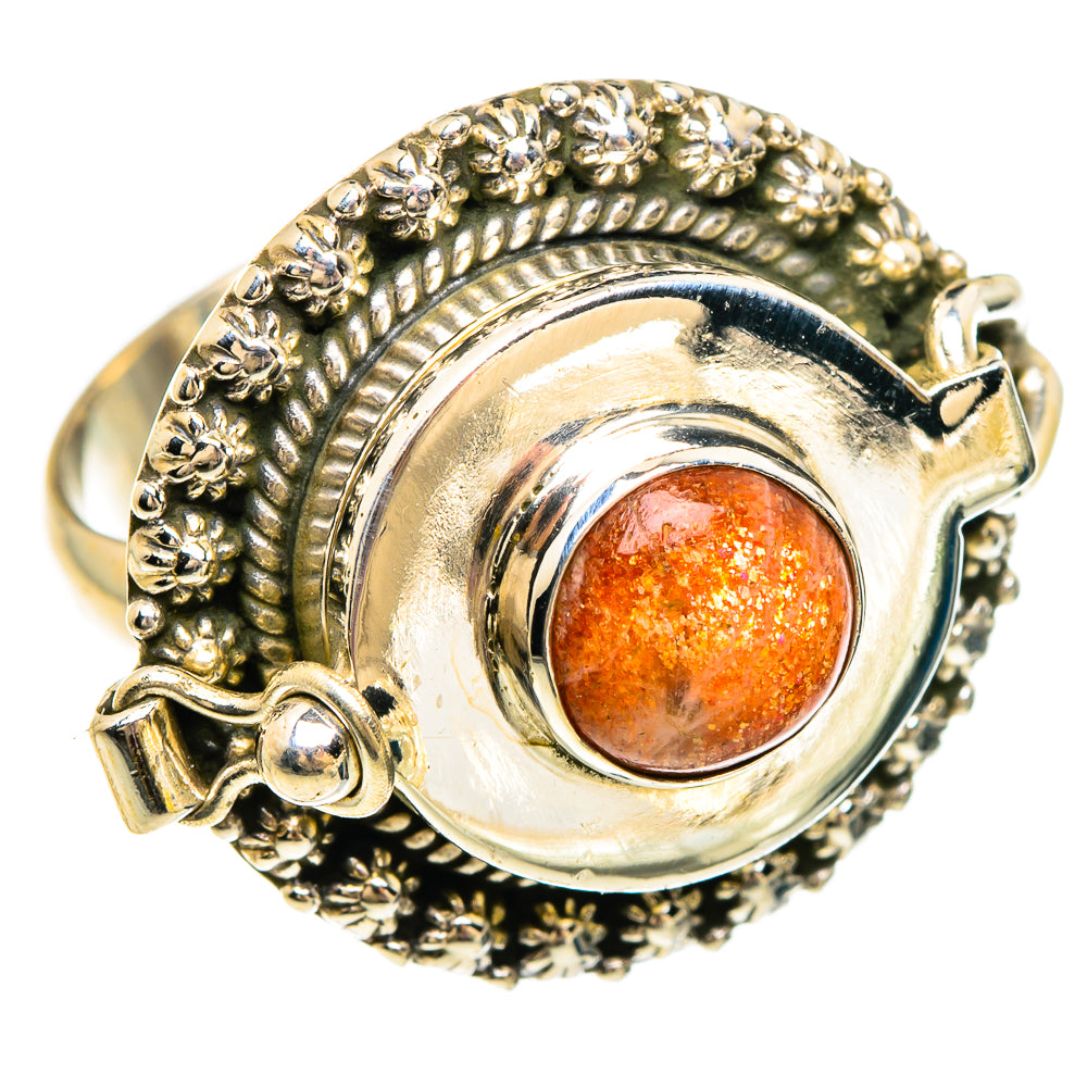 Sunstone Rings handcrafted by Ana Silver Co - RING83848