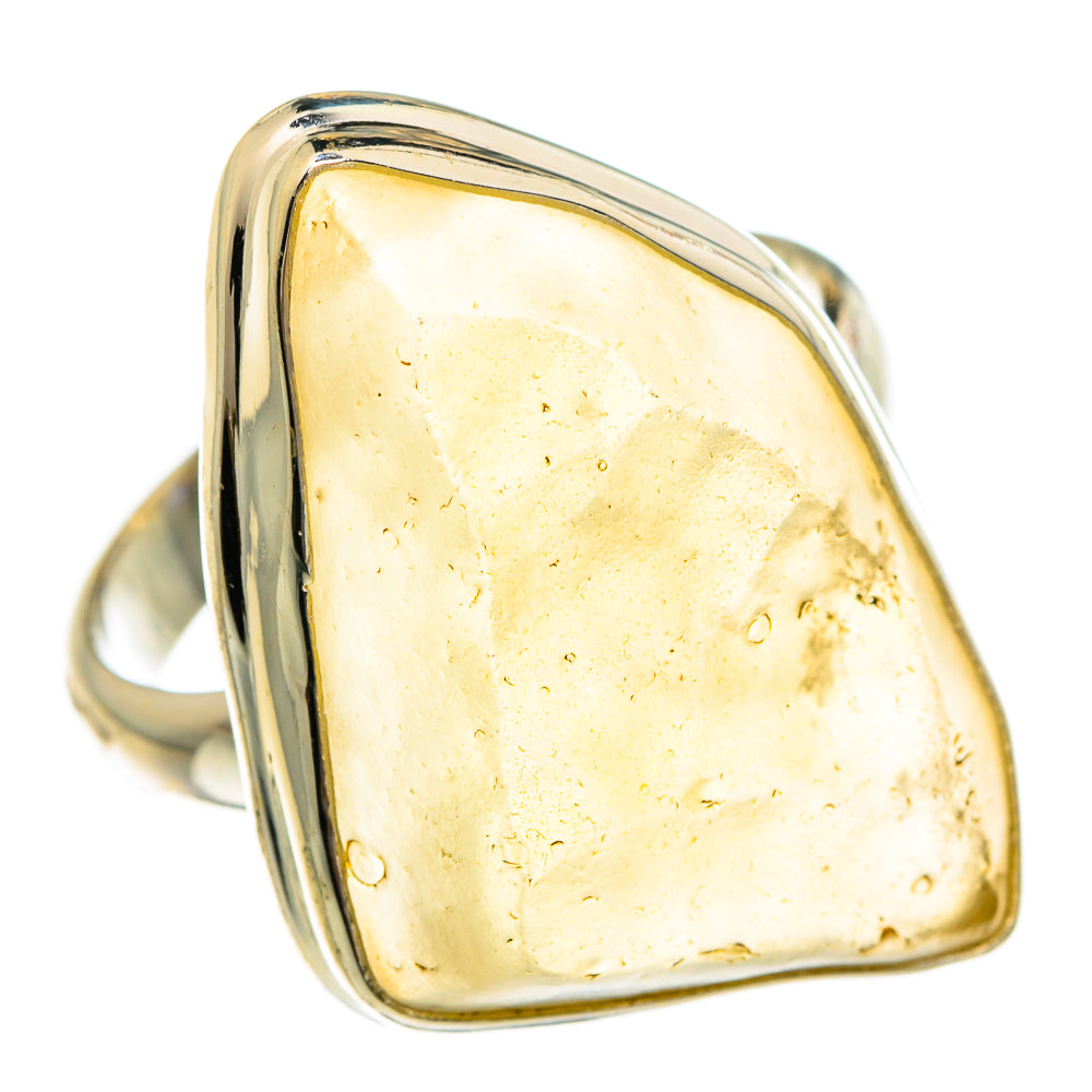 Libyan Glass Rings handcrafted by Ana Silver Co - RING83850