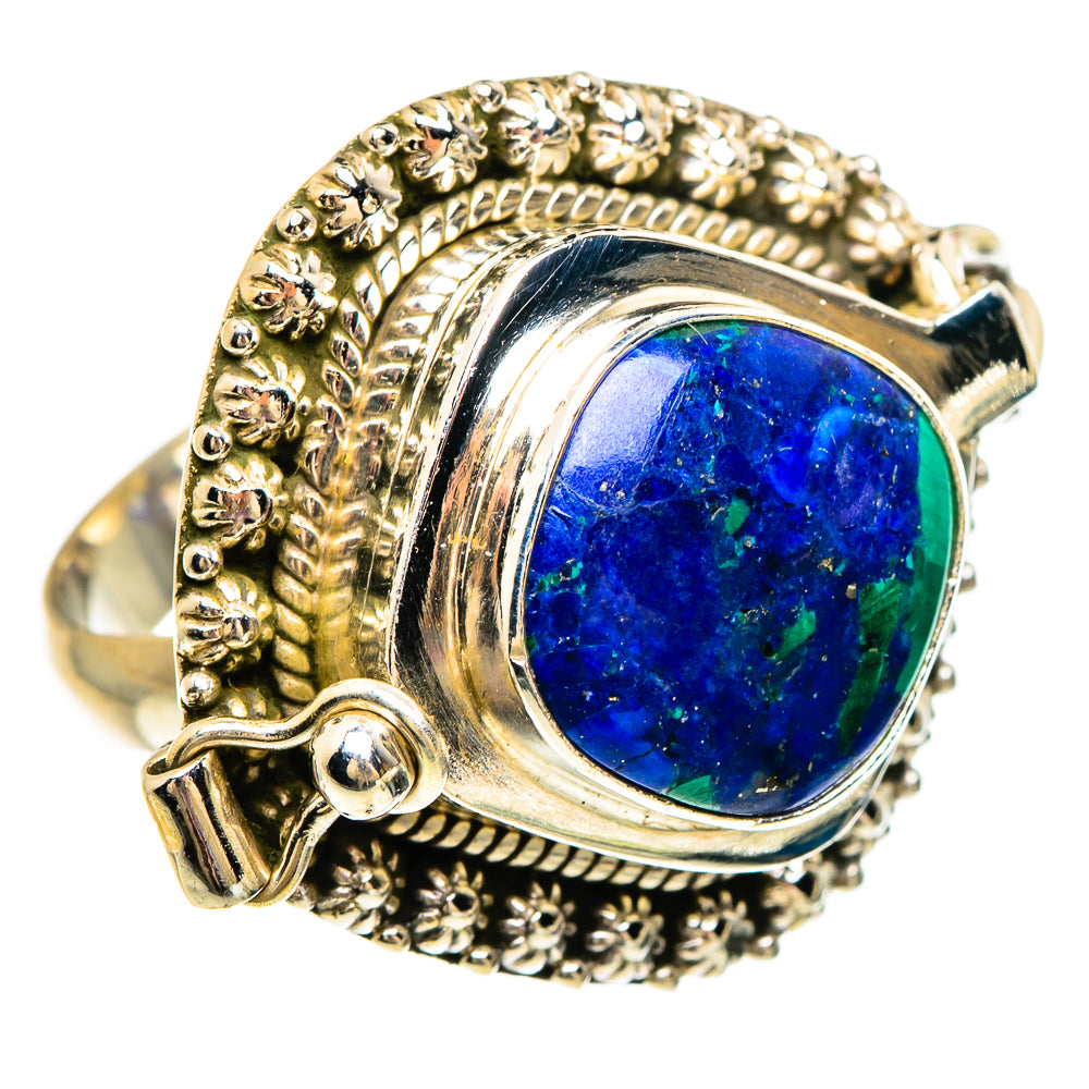 Azurite Rings handcrafted by Ana Silver Co - RING83855