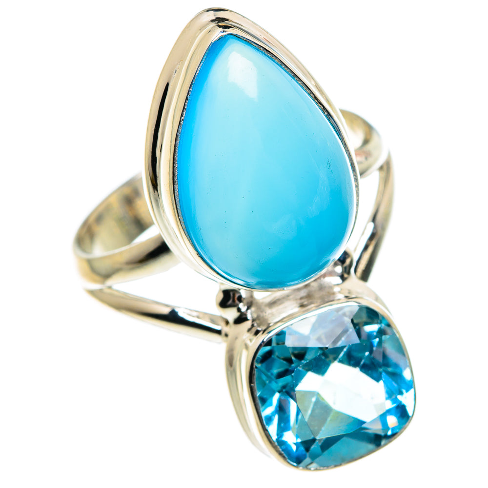 Chalcedony Rings handcrafted by Ana Silver Co - RING83862