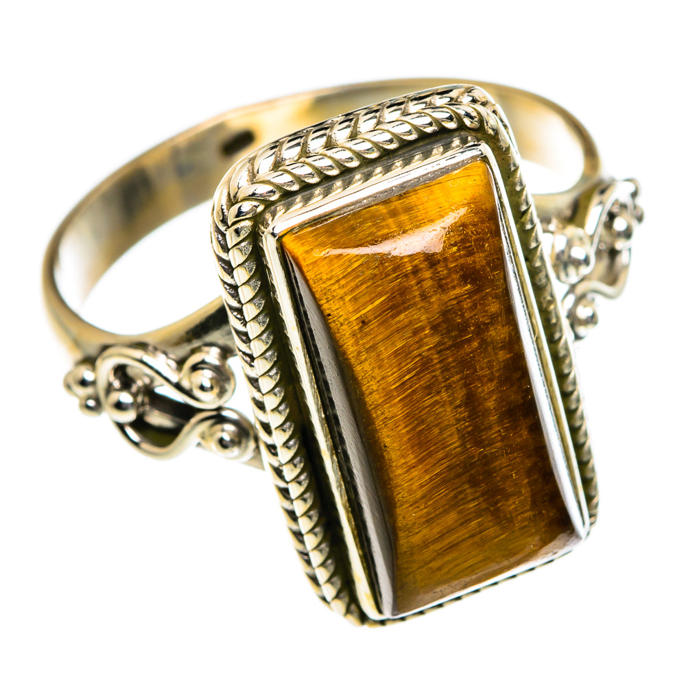 Tiger Eye Rings handcrafted by Ana Silver Co - RING83869