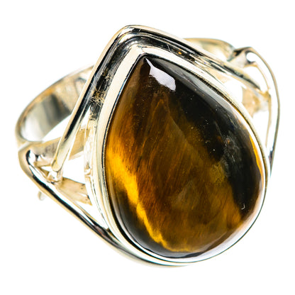 Tiger Eye Rings handcrafted by Ana Silver Co - RING83872