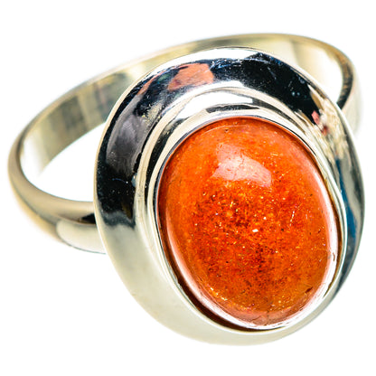 Sunstone Rings handcrafted by Ana Silver Co - RING83875