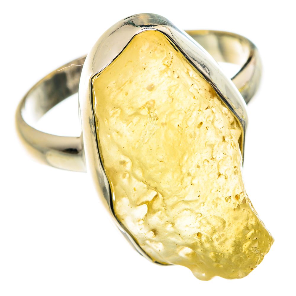Libyan Glass Rings handcrafted by Ana Silver Co - RING83876
