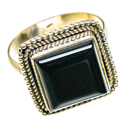 Black Onyx Rings handcrafted by Ana Silver Co - RING83885