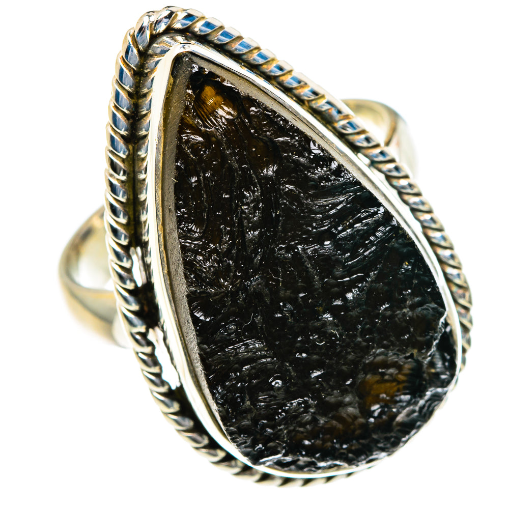 Tektite Rings handcrafted by Ana Silver Co - RING83886