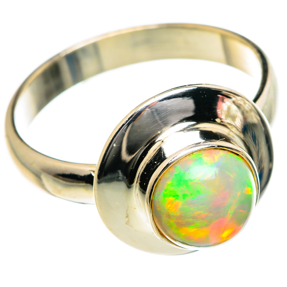 Ethiopian Opal Rings handcrafted by Ana Silver Co - RING83891