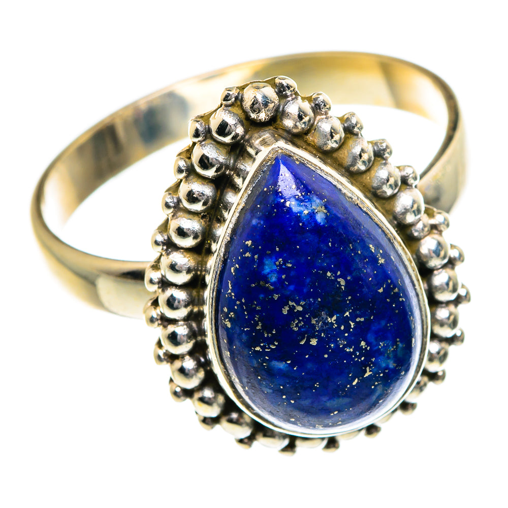 Lapis Lazuli Rings handcrafted by Ana Silver Co - RING83896
