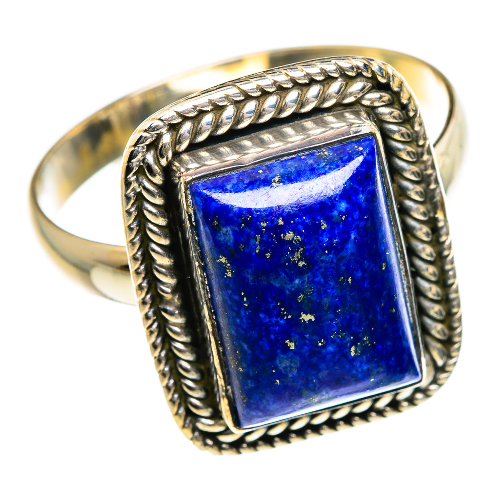 Lapis Lazuli Rings handcrafted by Ana Silver Co - RING83897