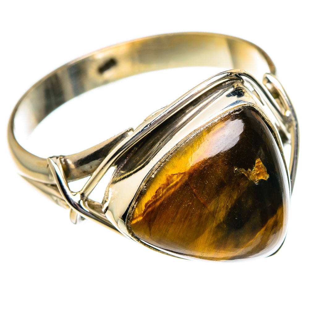 Tiger Eye Rings handcrafted by Ana Silver Co - RING83906