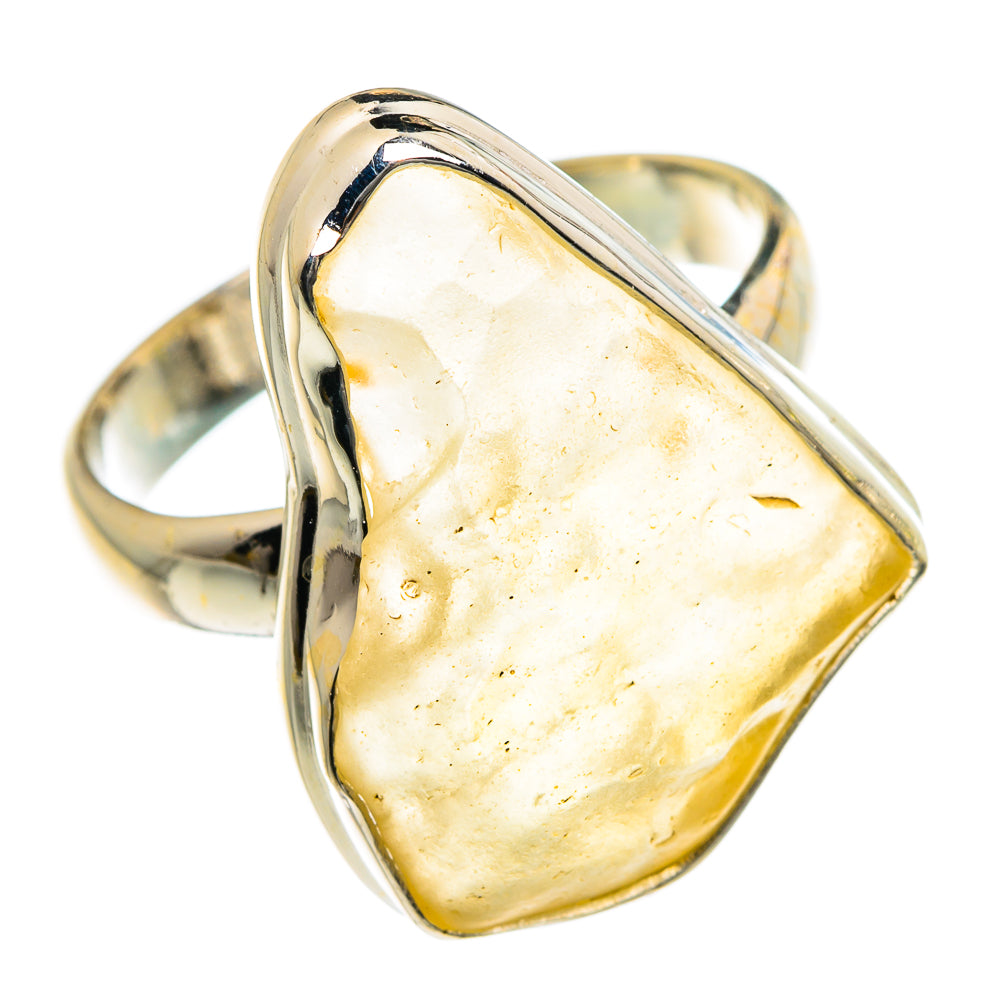 Libyan Glass Rings handcrafted by Ana Silver Co - RING83910