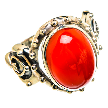 Carnelian Rings handcrafted by Ana Silver Co - RING83911
