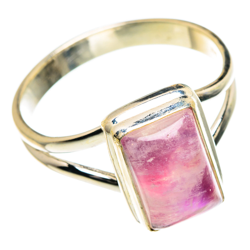 Pink Moonstone Rings handcrafted by Ana Silver Co - RING83916