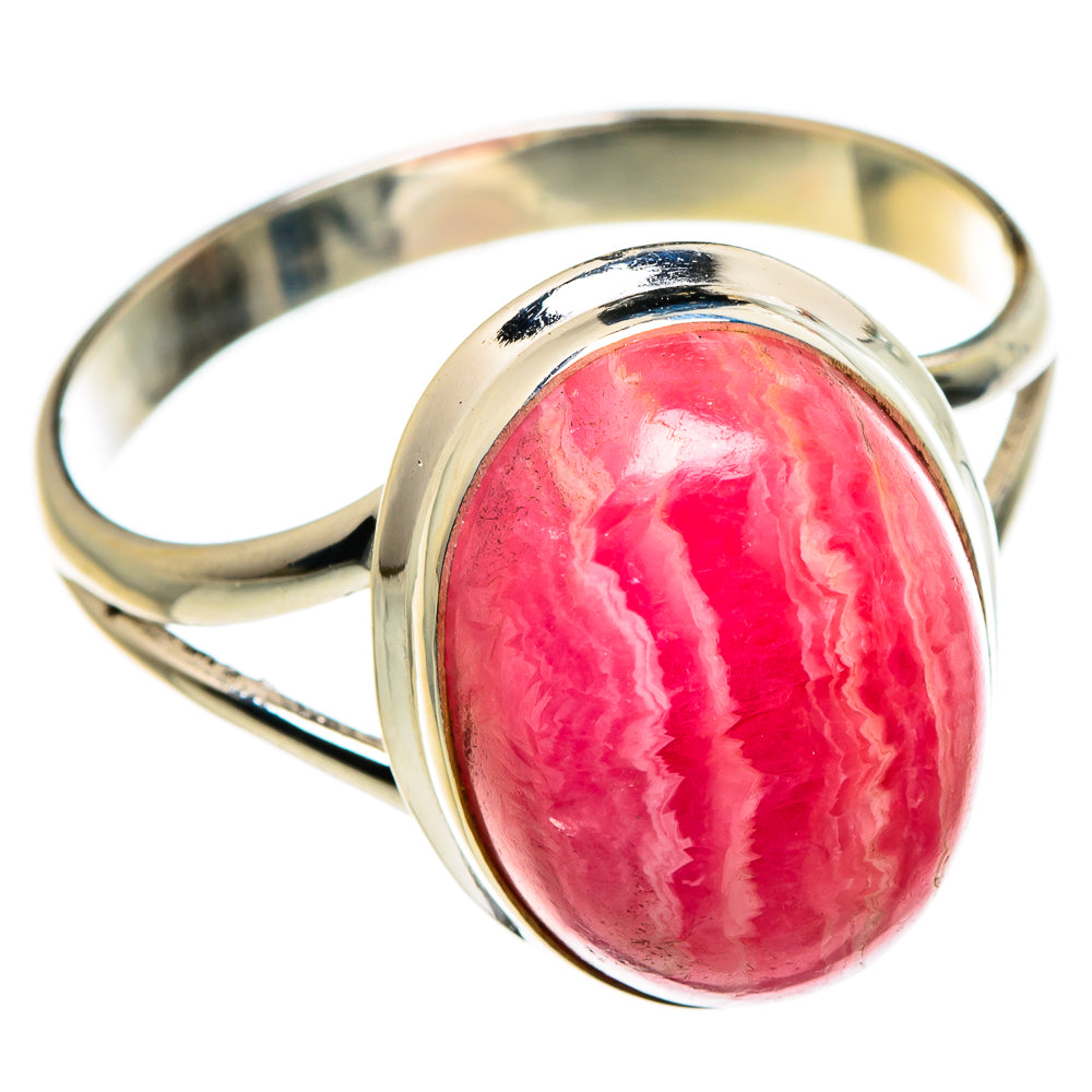 Rhodochrosite Rings handcrafted by Ana Silver Co - RING83917