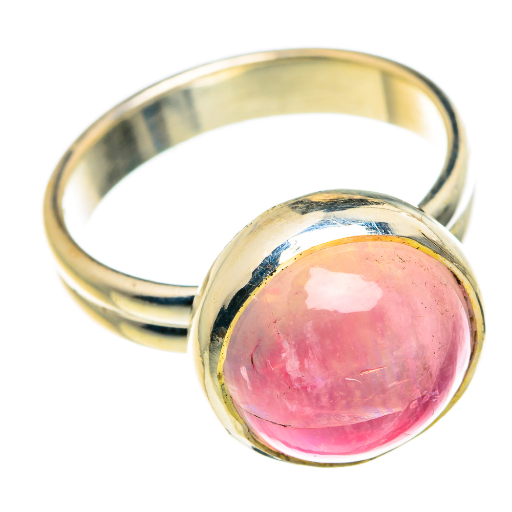 Pink Moonstone Rings handcrafted by Ana Silver Co - RING83918