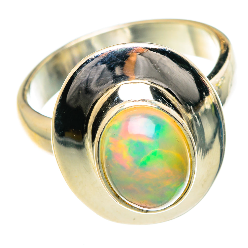 Ethiopian Opal Rings handcrafted by Ana Silver Co - RING83929