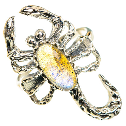 Labradorite Rings handcrafted by Ana Silver Co - RING83933