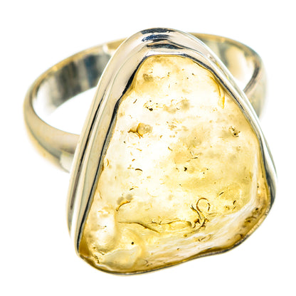 Libyan Glass Rings handcrafted by Ana Silver Co - RING83947