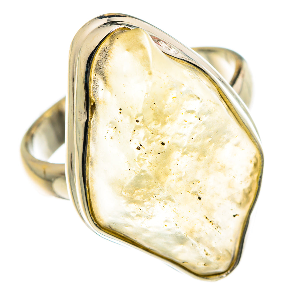 Libyan Glass Rings handcrafted by Ana Silver Co - RING83950