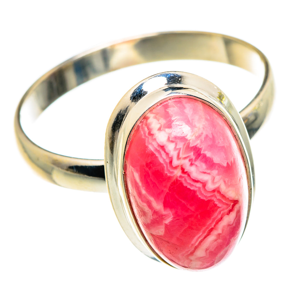 Rhodochrosite Rings handcrafted by Ana Silver Co - RING83952