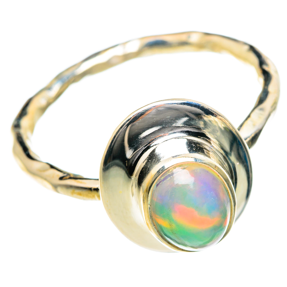 Ethiopian Opal Rings handcrafted by Ana Silver Co - RING83968
