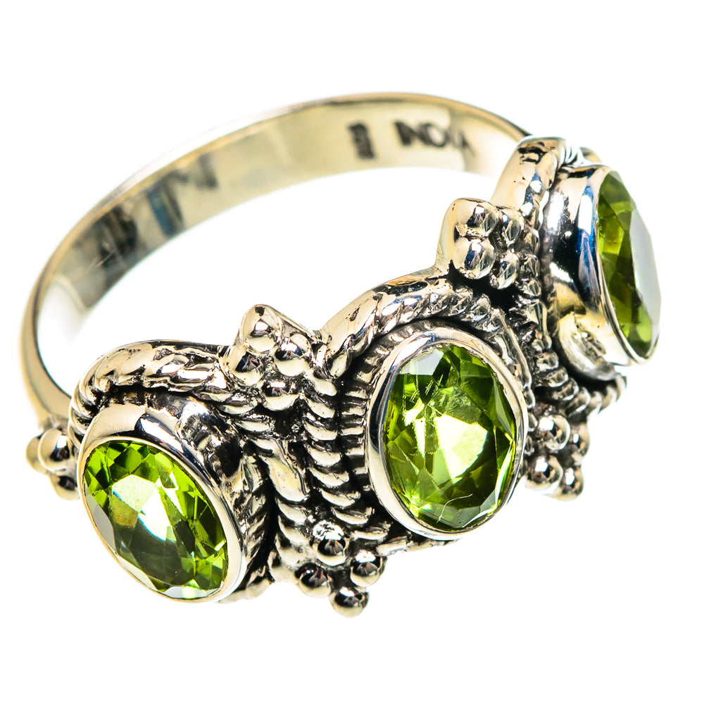 Peridot Rings handcrafted by Ana Silver Co - RING83978