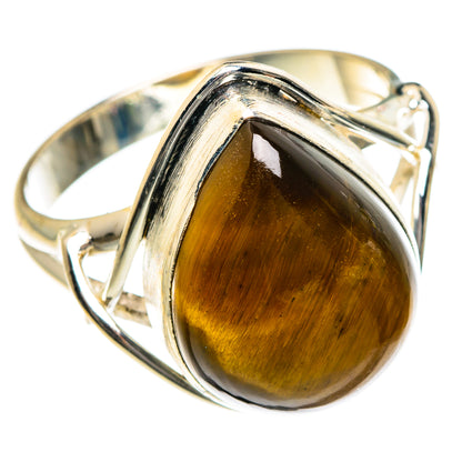 Tiger Eye Rings handcrafted by Ana Silver Co - RING83983