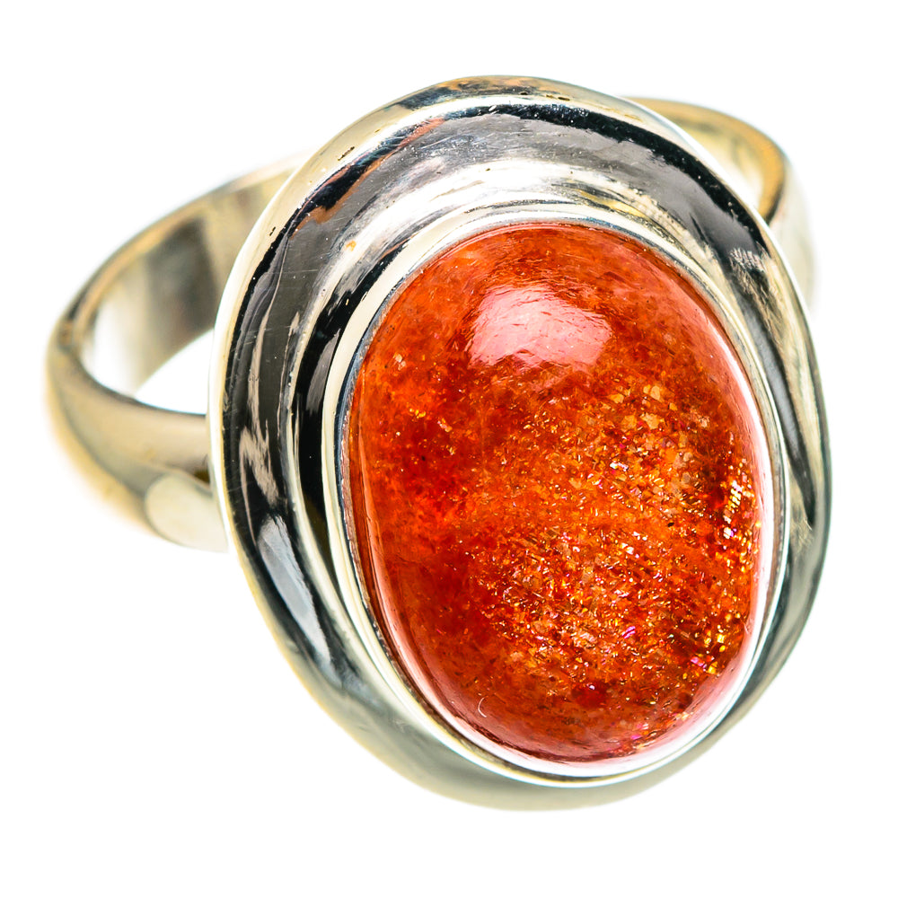 Sunstone Rings handcrafted by Ana Silver Co - RING83987