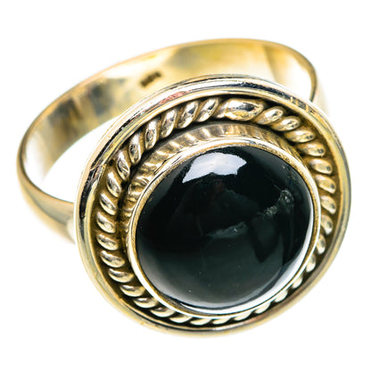 Black Onyx Rings handcrafted by Ana Silver Co - RING83999 - Photo 2