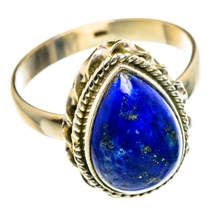 Lapis Lazuli Rings handcrafted by Ana Silver Co - RING84014
