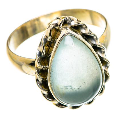 Aqua Chalcedony Rings handcrafted by Ana Silver Co - RING84015