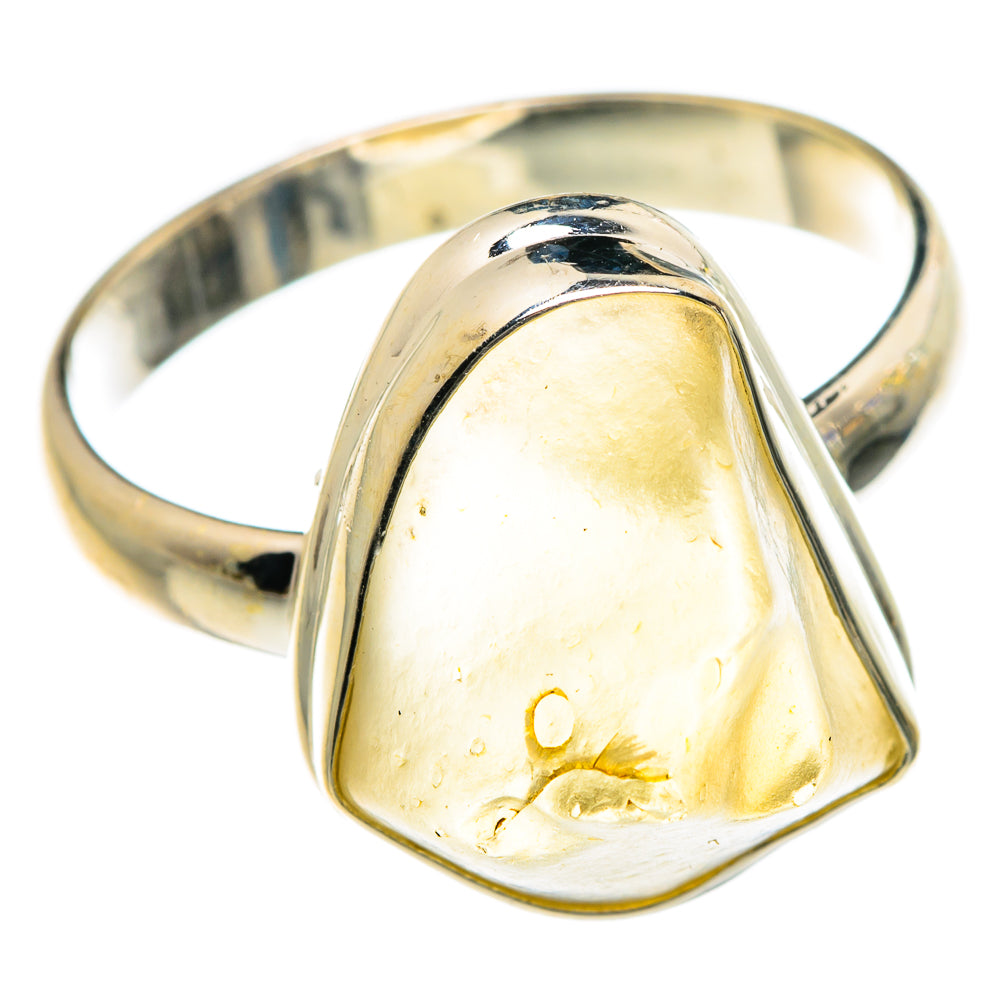Libyan Glass Rings handcrafted by Ana Silver Co - RING84025