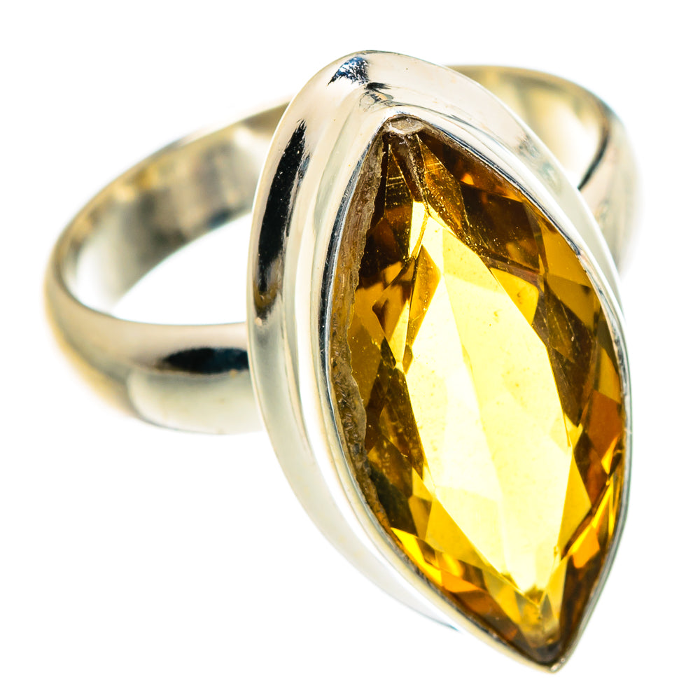 Mandarin Citrine Rings handcrafted by Ana Silver Co - RING84026