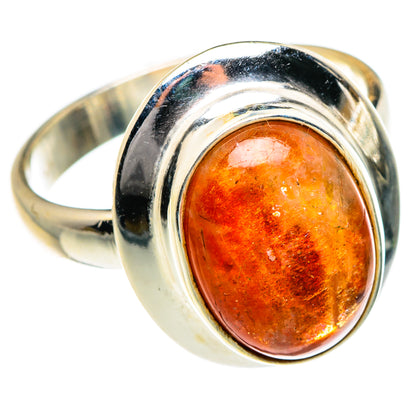 Sunstone Rings handcrafted by Ana Silver Co - RING84027
