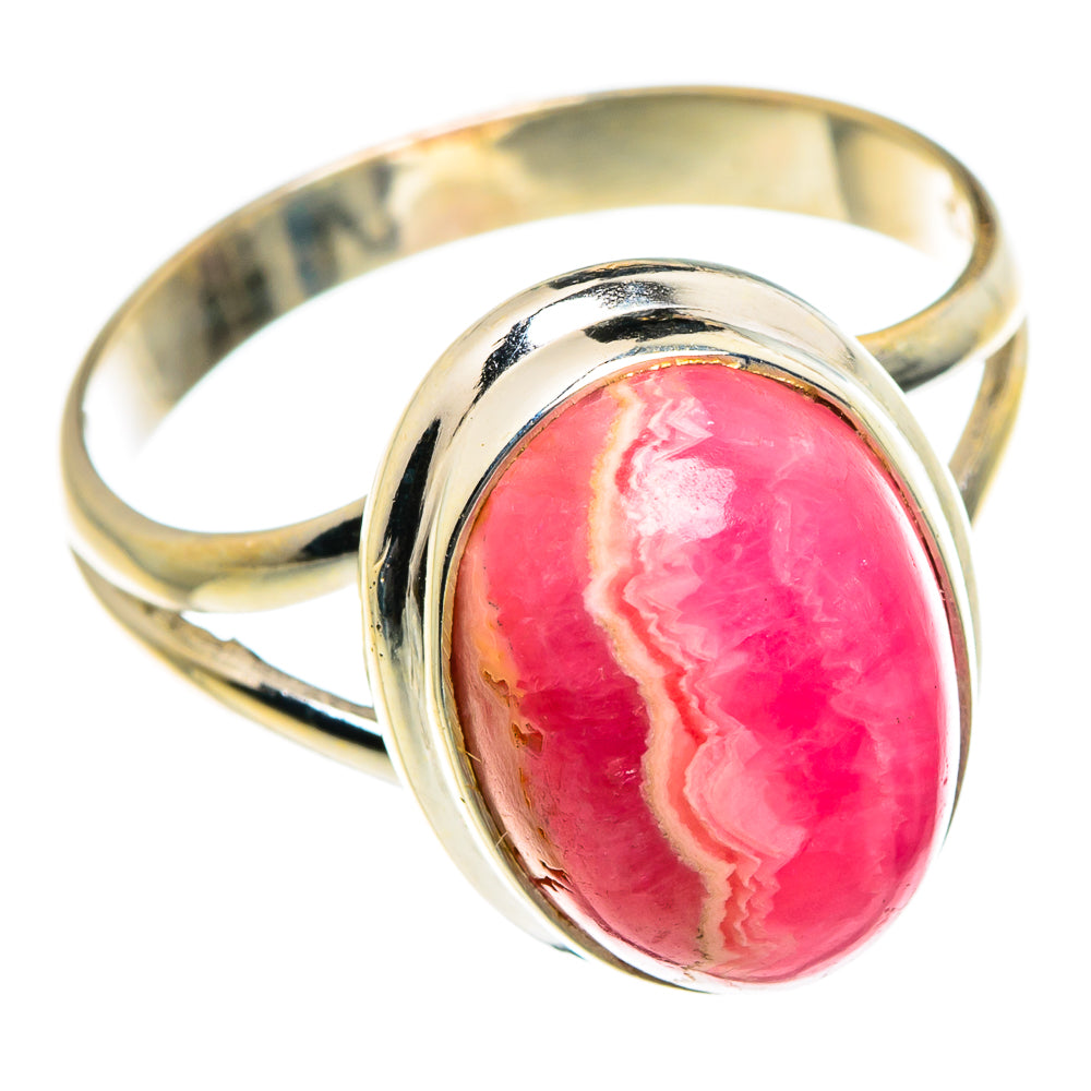 Rhodochrosite Rings handcrafted by Ana Silver Co - RING84030