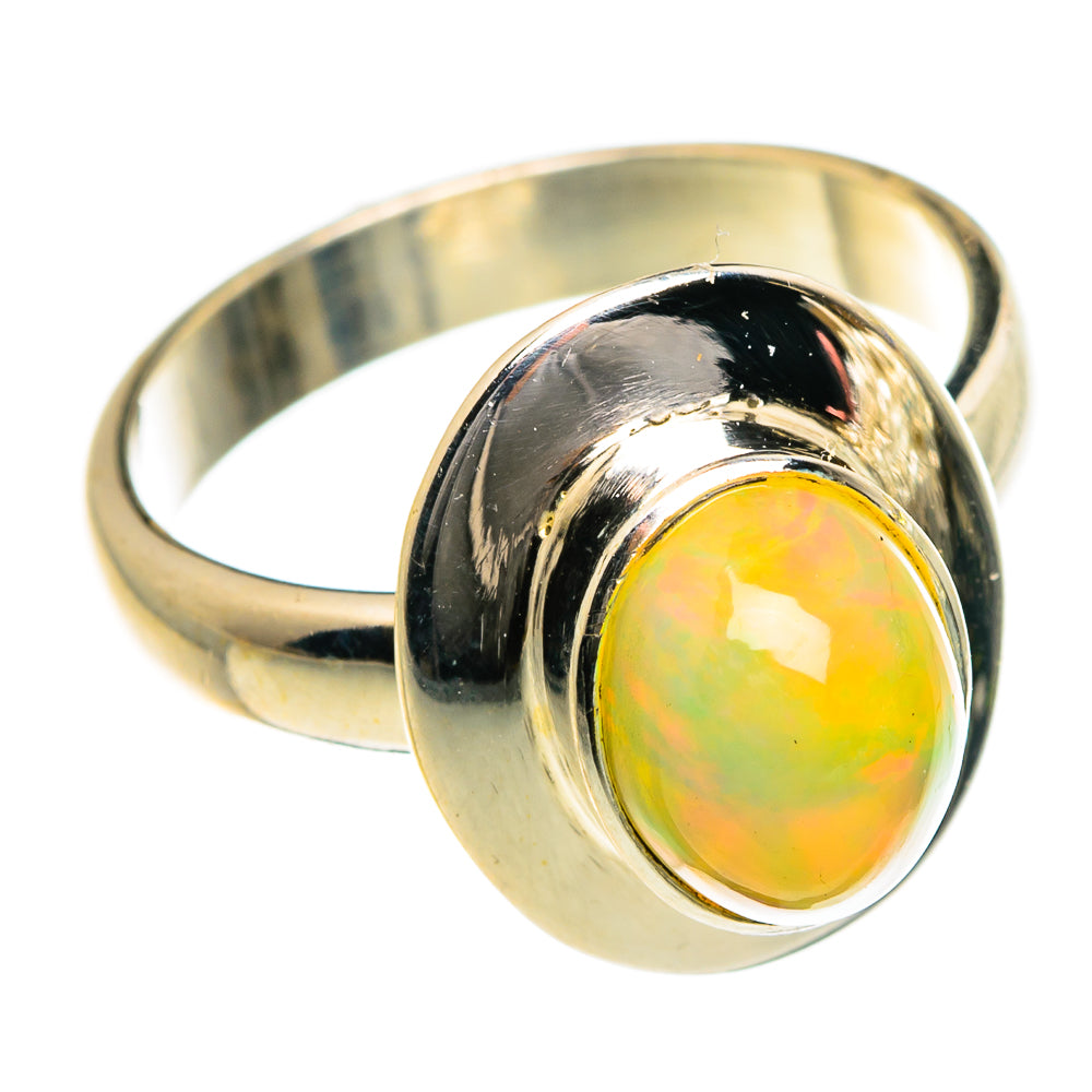 Ethiopian Opal Rings handcrafted by Ana Silver Co - RING84043