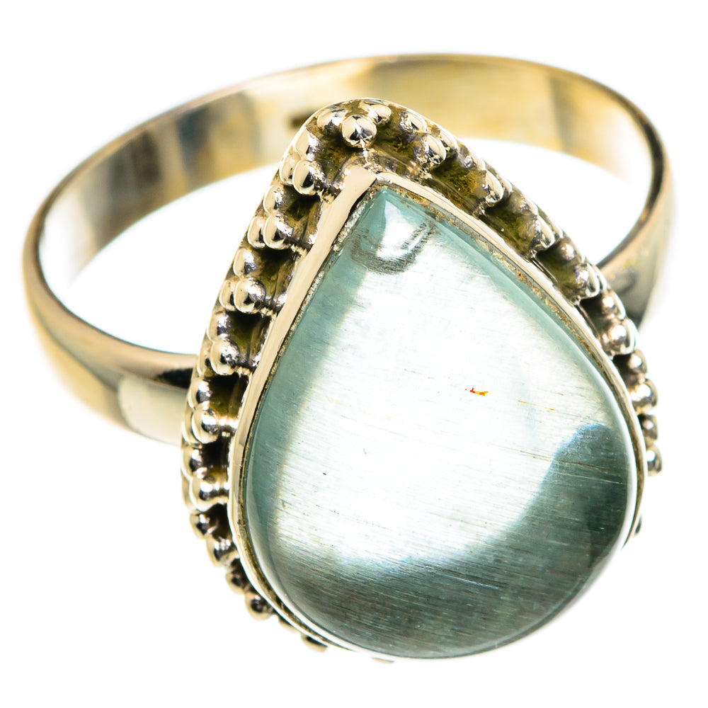Aquamarine Rings handcrafted by Ana Silver Co - RING84052